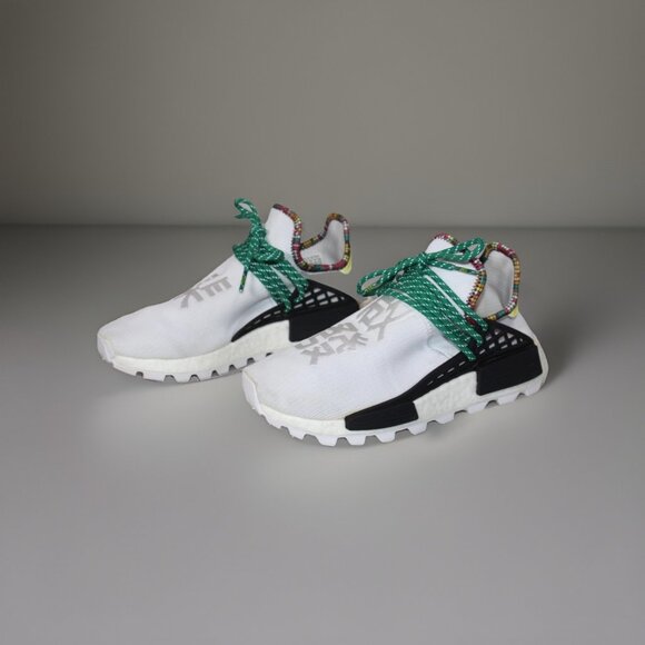 ADIDAS PW SOLAR HU NMD Inspiration Pack White PHARRELL EE7583 38 SZ 5.5 AUTH - Picture 3 of 8